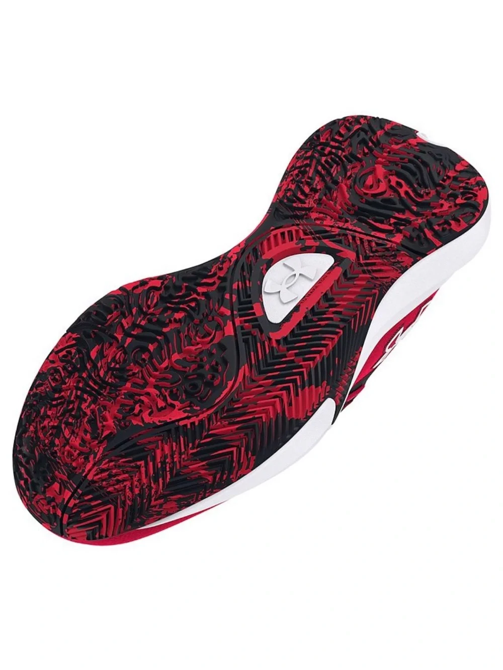 New Under Armour youth Red & Black Athletic Shoes